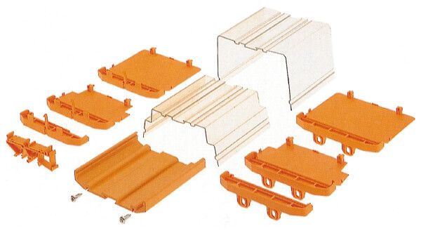 Abschlussplatte Weidmüller AP 100 D 21.9×21.5mm orange