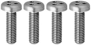 Dreiloch-Schrauben Pan-Head NAP, NUP, M3×12mm, Beutel zu 4 Stk