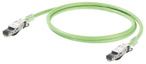 Patchkabel Weidmüller PROFINET, Kat.5e SF/UTP, RJ45/RJ45 STEADYTEC, grün, 10m