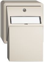 Kit montaggio AP EDIZIOdue, con cappa di uscita dritta, per 2×Keystone, crema