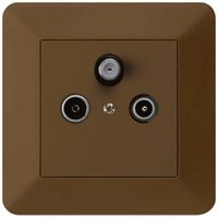 Prise d'antenne ENC kallysto.trend R/TV/SAT brun