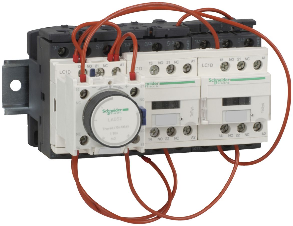 REG-Schütz Schneider Electric LC3D12AB7 24V 1S+1Cont.12A TeSys