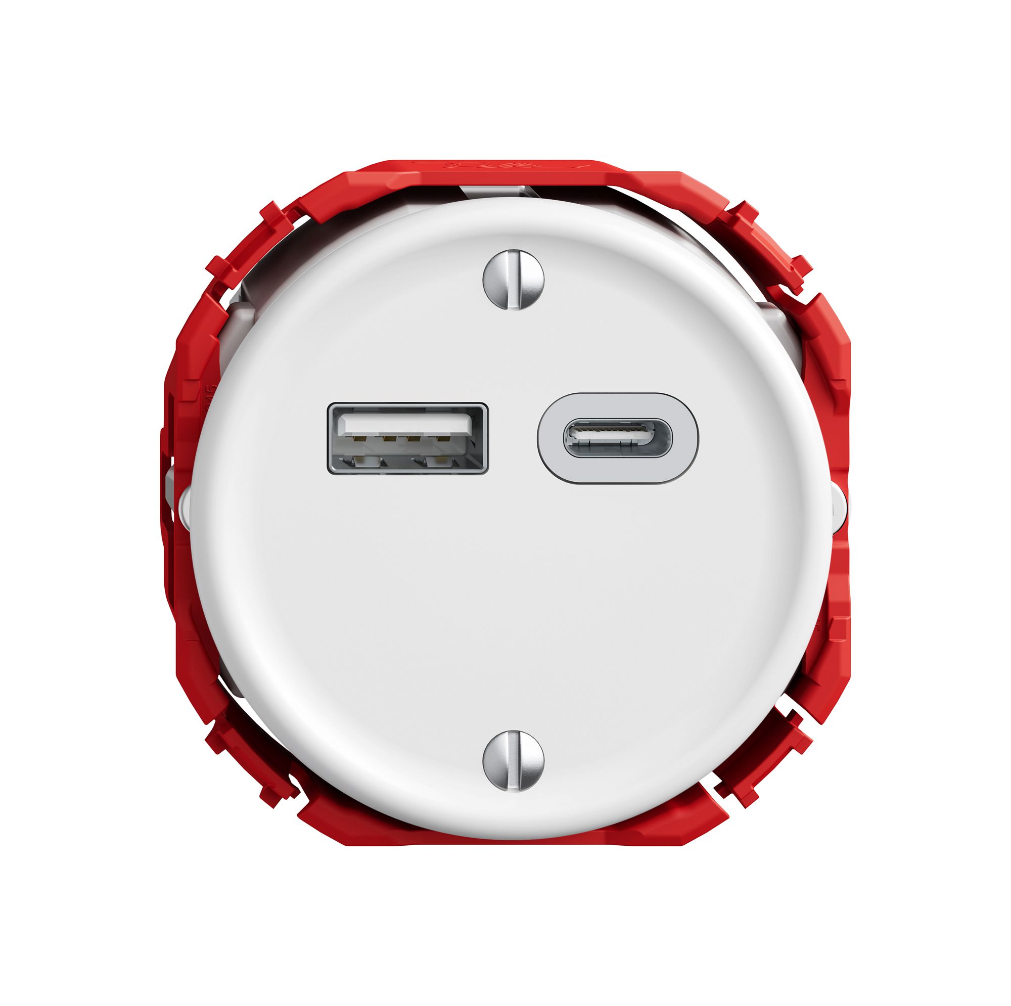 Prise de charge USB STANDARDdue SNAPFIX® 230V AC 18W 1×USB A 1×USB C bc