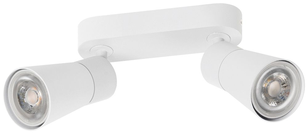 Spot SLV PURI 2.0 Cone CW GU10 2×6W DIM 150×42×138mm weiss