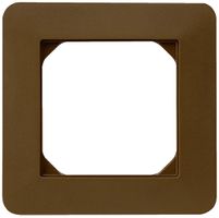 UP-Abdeckrahmen kallysto.trend 1×1 braun 94×94mm