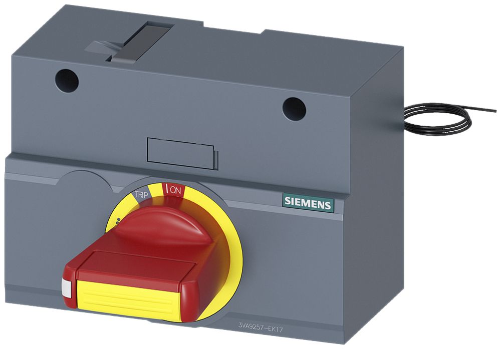 Azionatore arresto d'emergenza Siemens SENTRON p.3VA1 250, illuminato