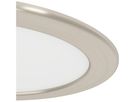 LED-Downlight Eglo FUEVA 12W 0…1150lm 2700…6500K IP44 DIM Ø168×40mm Nickel