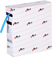 Guaina retrattile 3:1 6/2 blu box con 6m