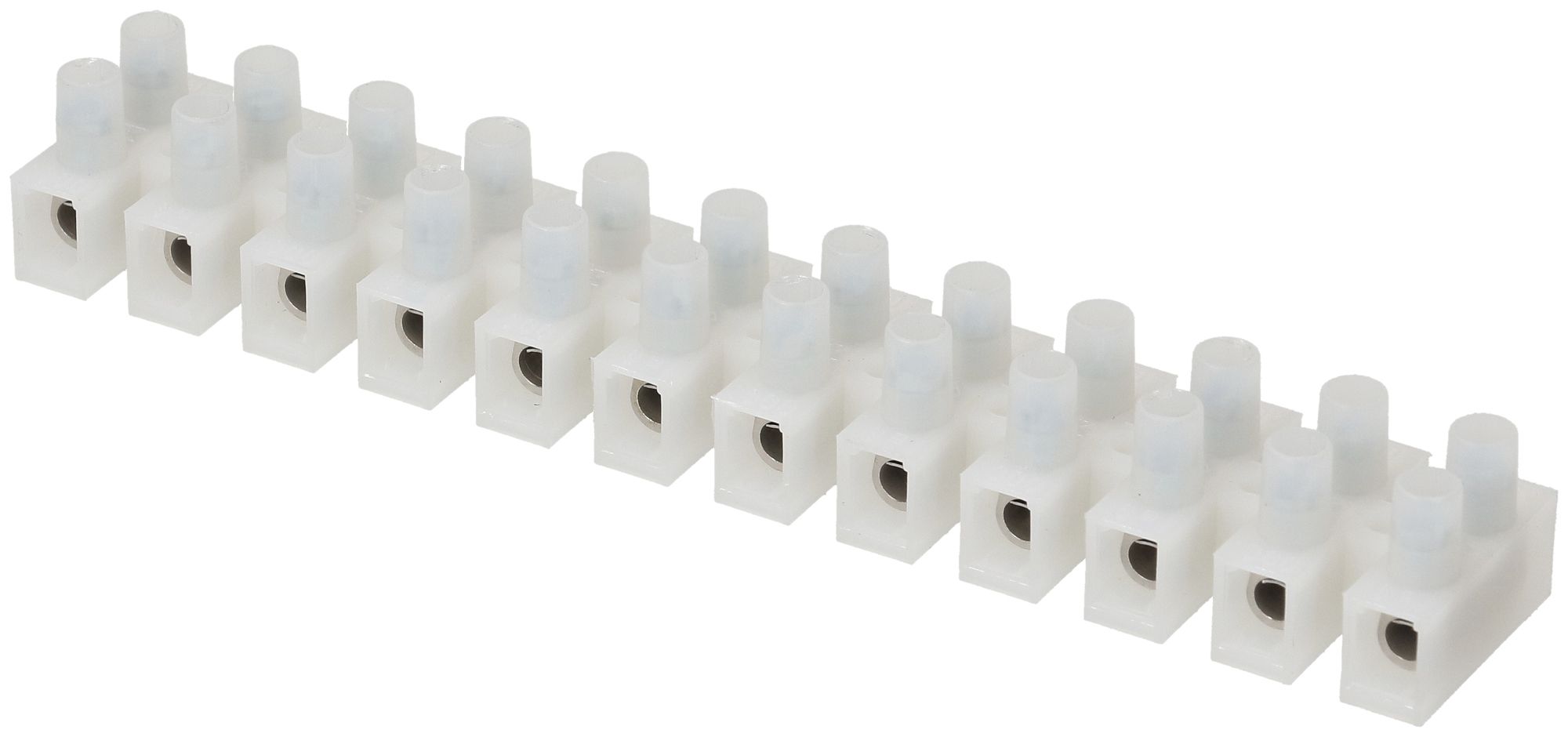 Barrette de bornes Adels-Contact 12P 0.5…6mm² 41A 500V blanc