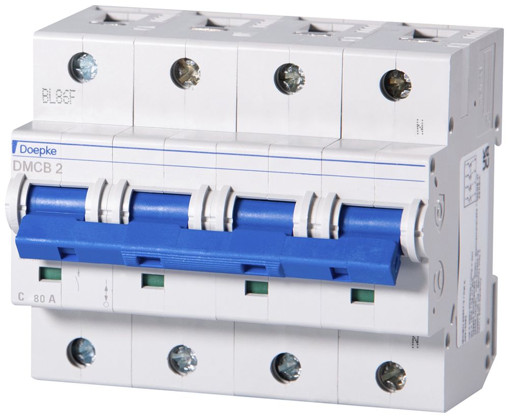 Leitungsschutzschalter Doepke DMCB 2 3LN 400V C 80A 20kA