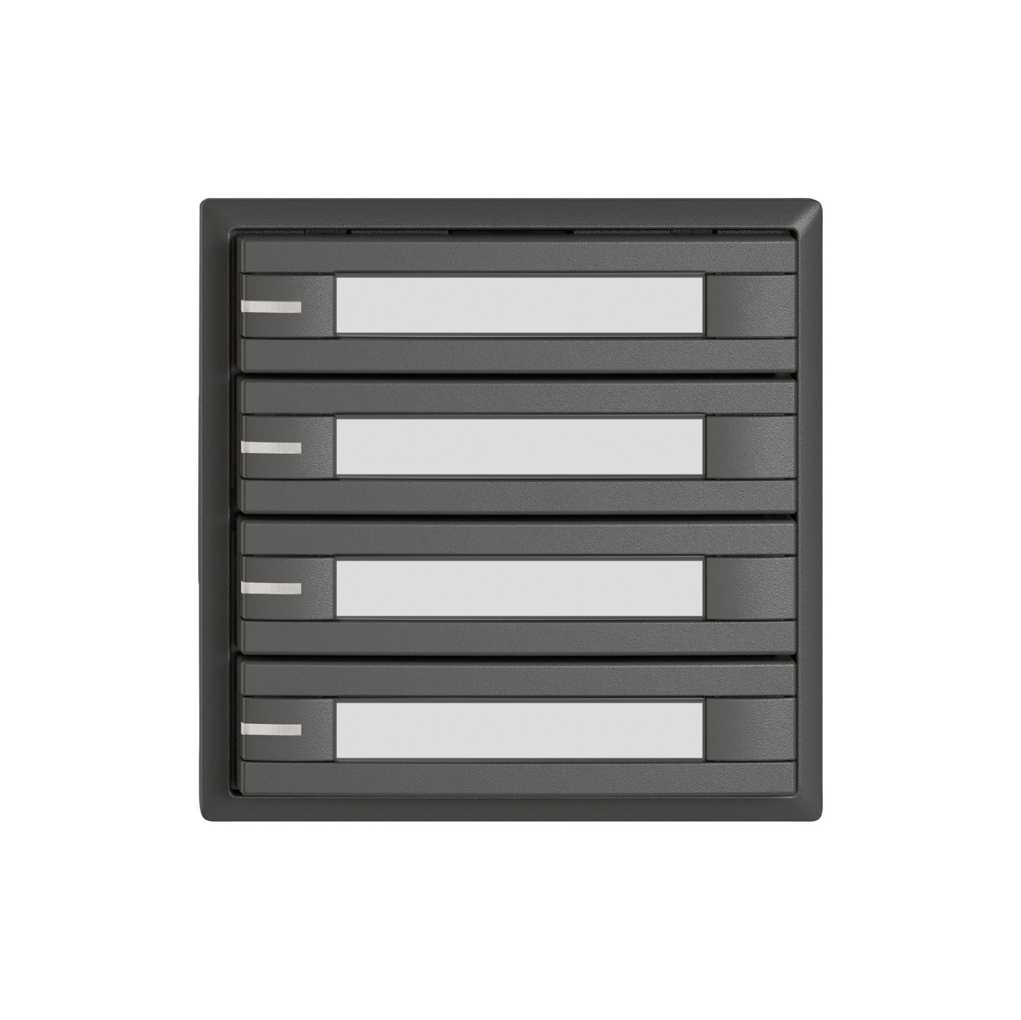 Universaltaster EDIZIO.liv UNI SNAPFIX® m.LED RGB 4× 2-Tbed.Pap.dgu