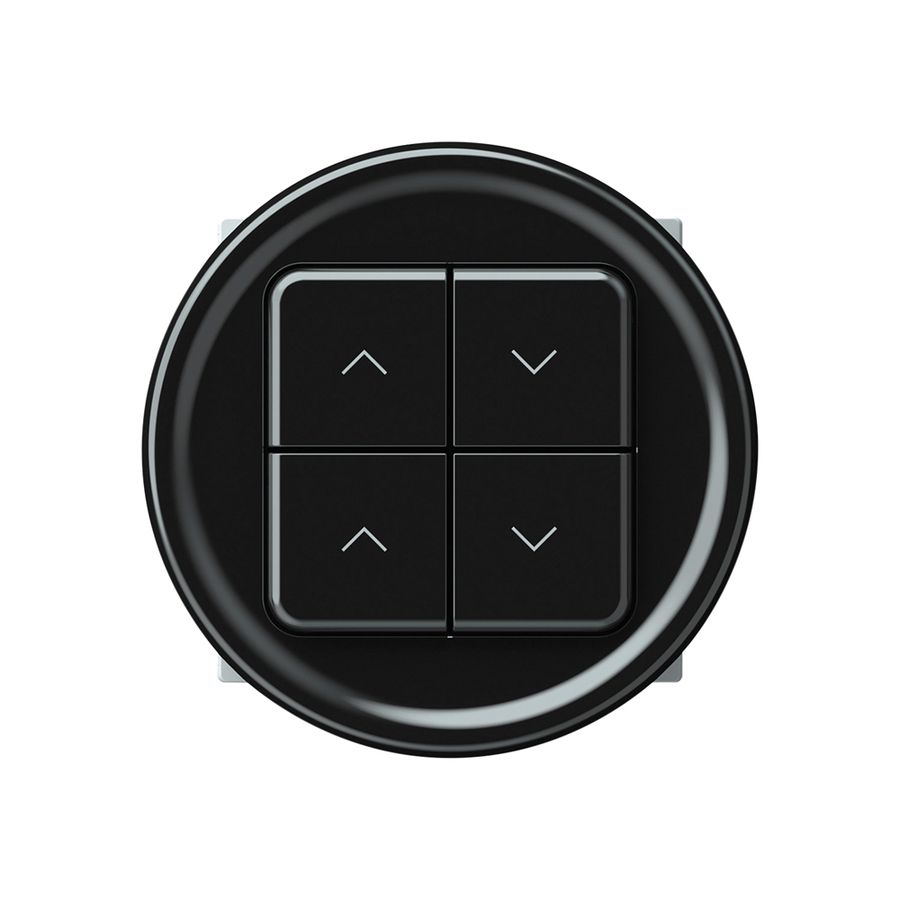 Jalousieaktor KNX origin 4×Tasten schwarz