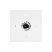 Schlüsselschalter EDIZIO.liv 1P Vierkant/Dreieck 20A 690V 0-1-0-1 ws