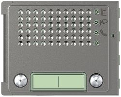 Frontblende für Tür-Lautsprecher-Modul Sfera Robur mit 1+1 Ruftasten