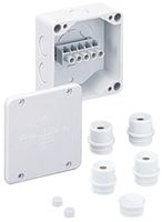 AP-Abzweigdose WK 040 4² 87×87×45mm