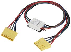 Durchverdrahtung LEDVANCE LINEAR INDIVILED 5×2.5mm² 1430mm Stecker/Buchse gelb