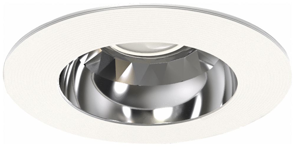 Downlight LED Philips GreenSpace TCTT 15.1W 1981lm 840 90° Ø200mm blanc