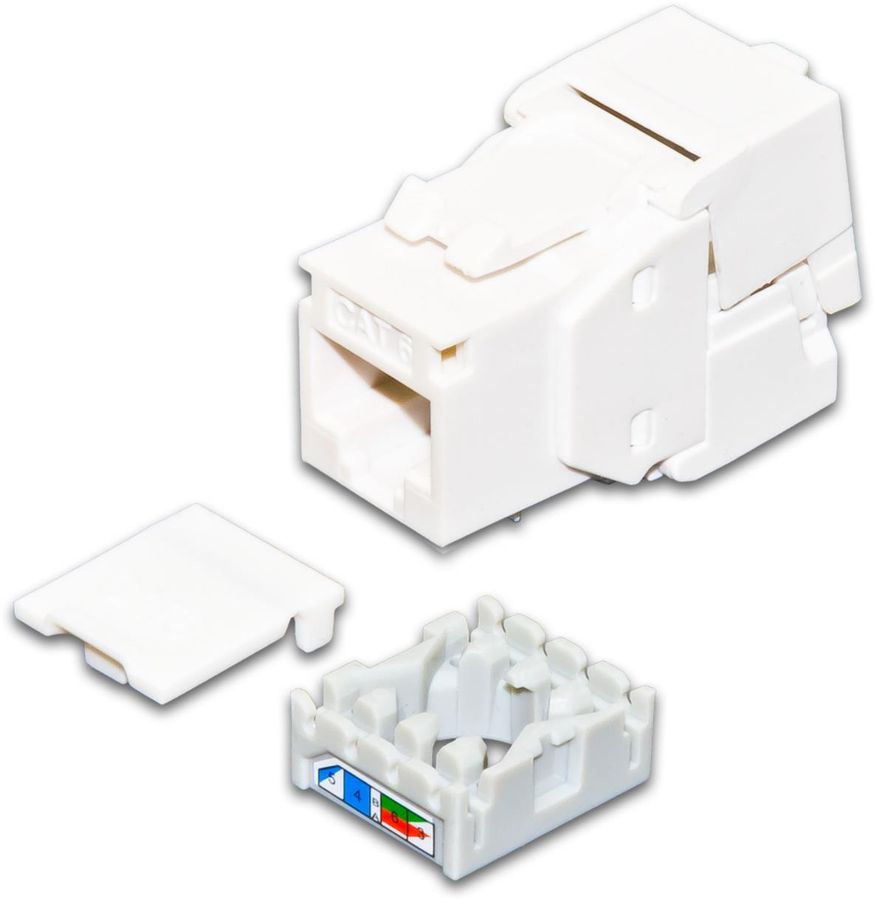 Wirewin Keystone Modul, Cat.6A UTP 10 Gbps, ungeschirmt, (ISO/IEC)