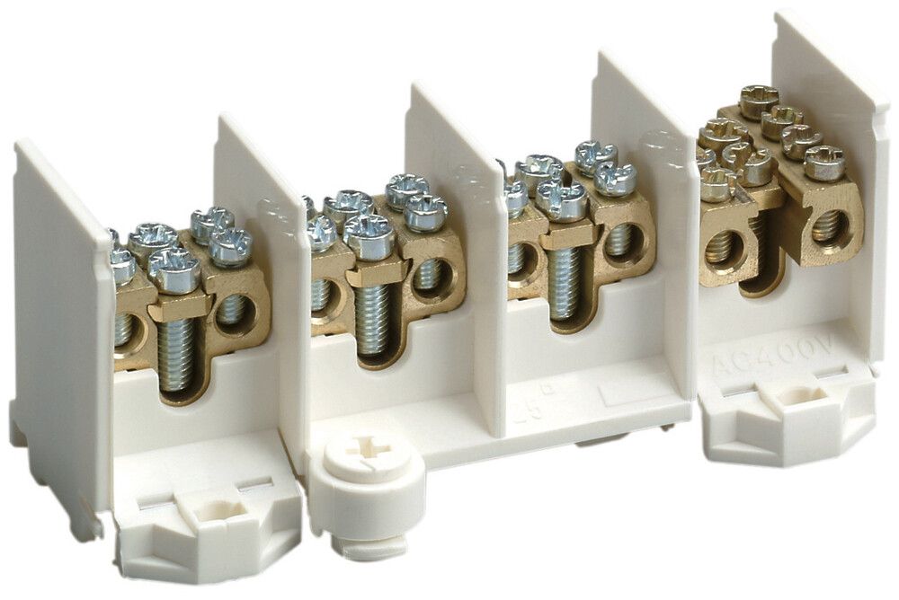 Morsetto principale Hager 4L 3×25/6×16mm², 1×25/4×16mm²