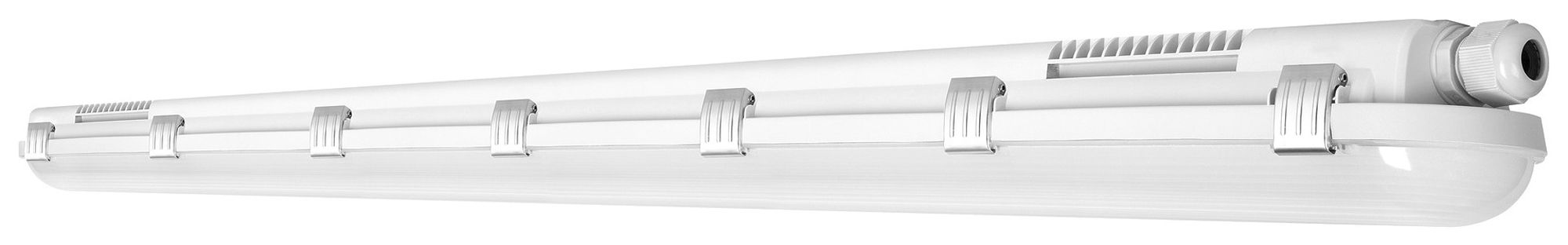 LED-Feuchtraumleuchte LDV DP S 58W 8000lm 4000K 1500mm grau