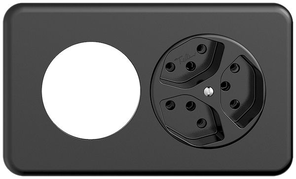 Combinazione INC STANDARDdue vuoto +1×T13 nero