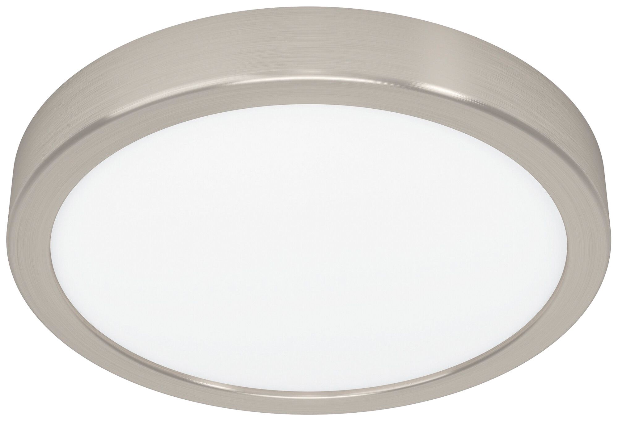 LED-Deckenleuchte Eglo FUEVA 14W 0…1400lm 2700…6500K IP44 DIM Ø211×25mm Nickel