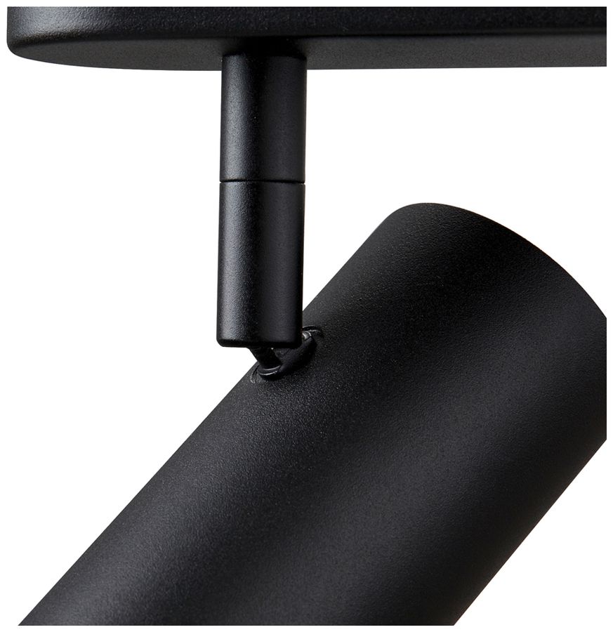 Spot LED SLV NOBLO 12W 1450lm 927 REG 240×105×127mm nero 2×Spot