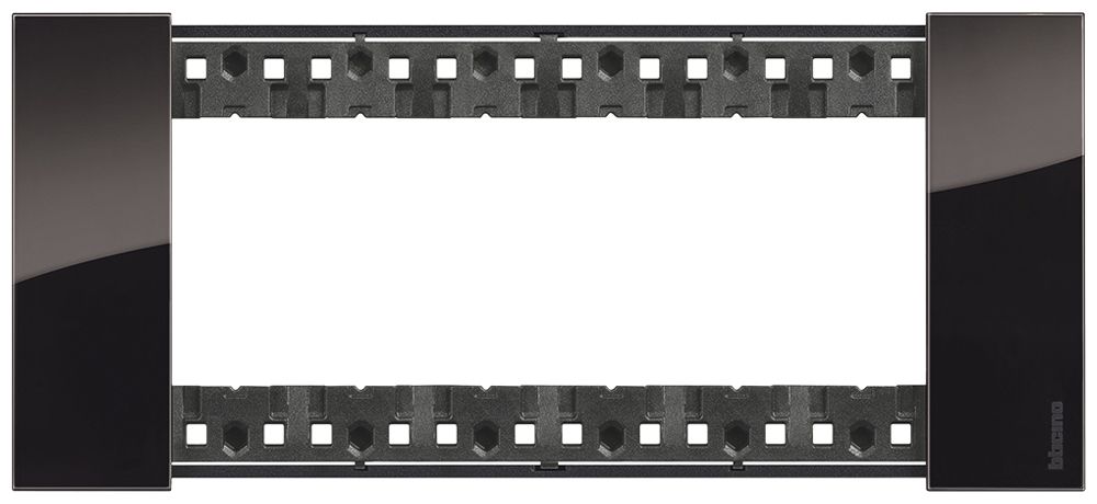 Telaio di copertura Living Now 6 moduli 192.5×86mm night