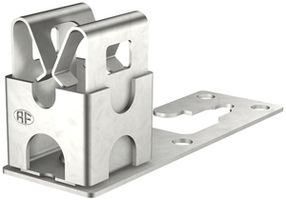 Leitungshalter Flury FL 33 für Flacheternit, Inox A2, Quadro