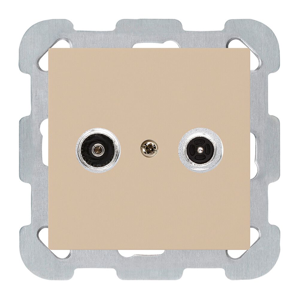 Presa antenna INC kallysto R/TV montaggio B 11dB 2GHz beige