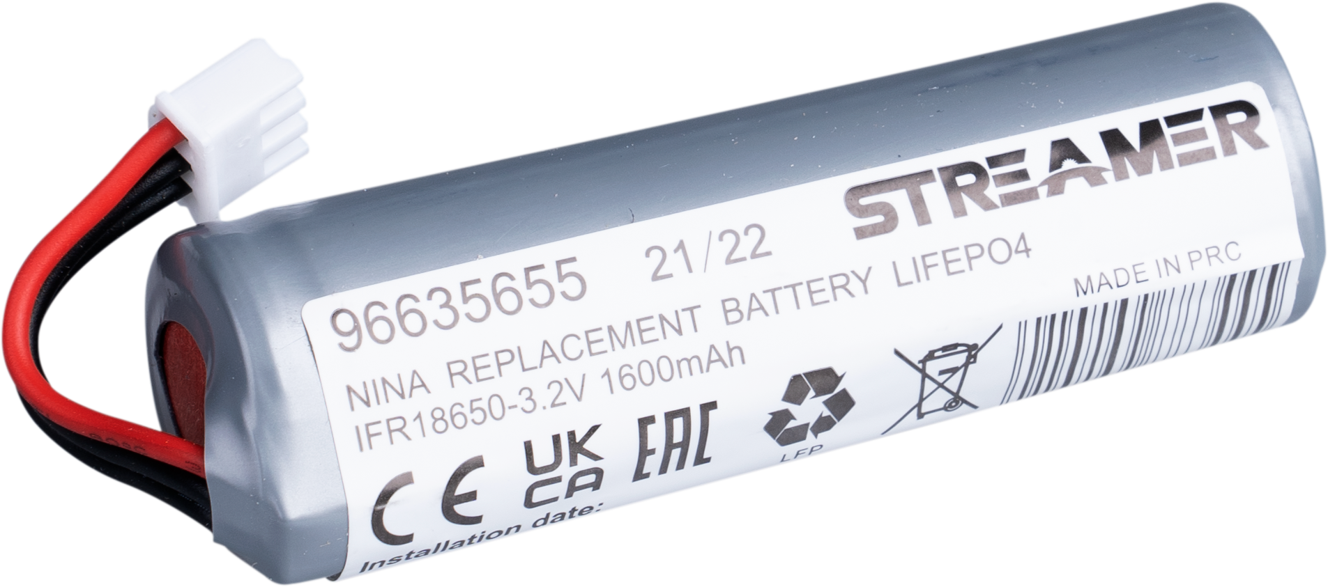 Ersatzbatterie passend zu LED-Anbau-Fluchtwegeleuchte Nina