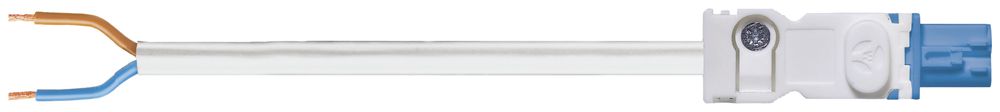 Cavo di allacciamento Wieland GST15i2KSB- 15CW 10PB01 1m 2L 1.5mm² blu past.Cca
