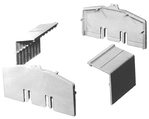Klemmenabdeckung ABB Haubenteil