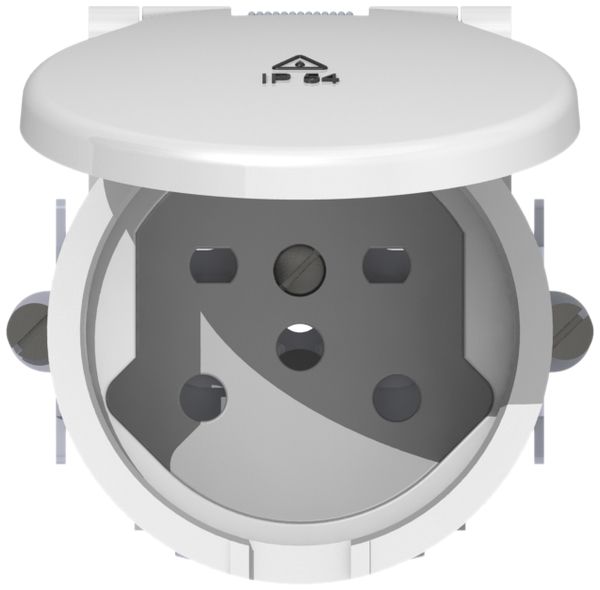 UP-Steckdose ABB T15 NUPL weiss