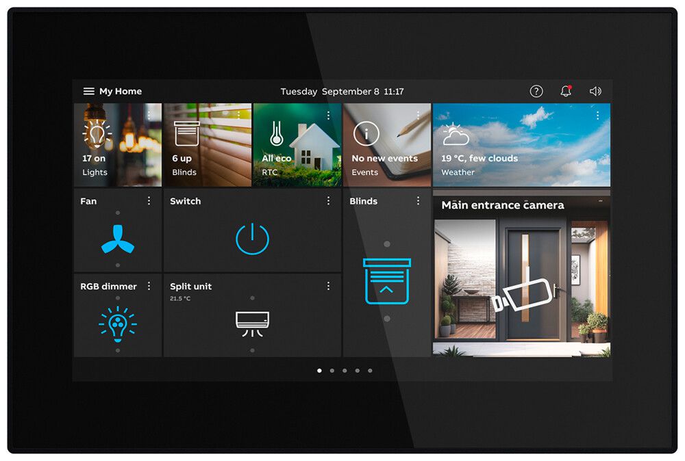 Touchpanel ABB OneTouch 7" free@home/ABB-Welcome schwarz