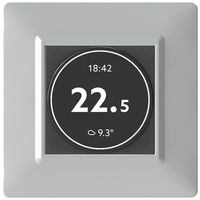 UP-Raumthermostat FINDER 4box SWIPE 5A/230VAC 7…33°C 132×10×112mm grau