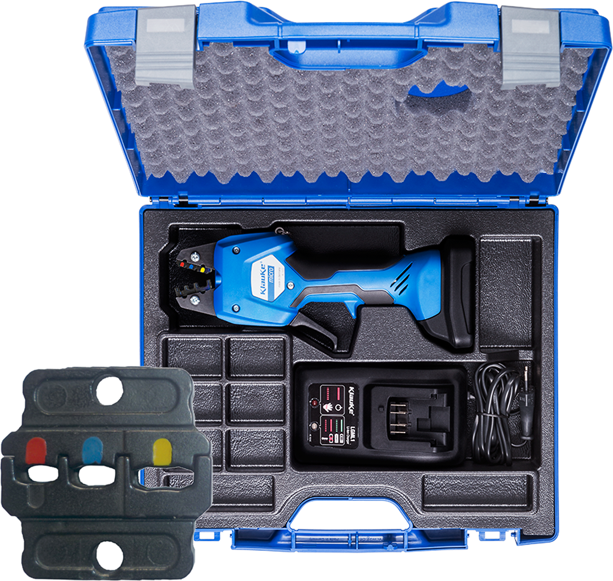 Pinza di serraggio accu Klauke micro 0.5…6mm²