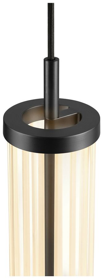 LED-Pendelleuchte SLV QUIMERA 8.2W 310lm 927…930 DIM Ø76×470mm schwarz