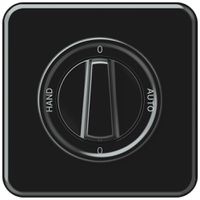 UP-Drehschalter origin Umschalter 2/1L 16A 250V 0-AUTO-0-HAND 92×92mm schwarz