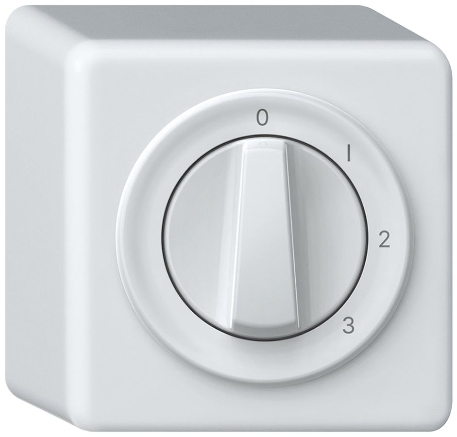 Interrupteur rotatif AP origin commut.multip.5/1L 16A 250V 0-1-2-3 88×88×54mm bc