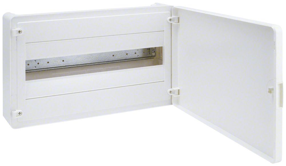 Coffret de distribution AP Hager golf 1 rang. 18UM porte IP40 389.5×251.5×98.5mm