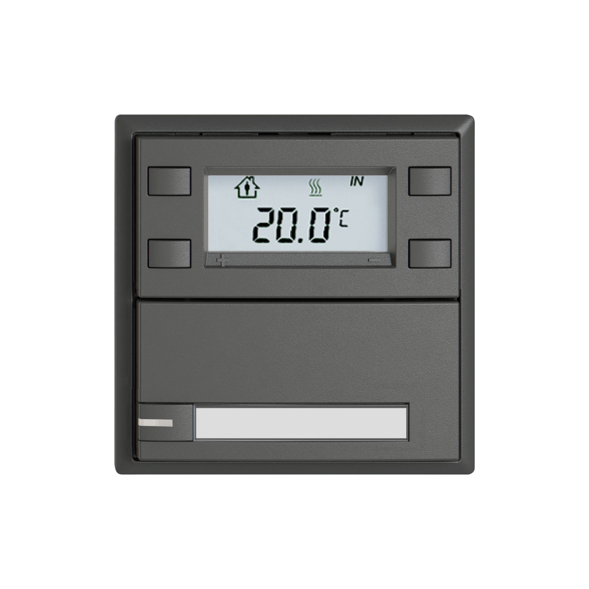 RTH-Taster EDIZIO.liv SNAPFIX® m.RGB-LED Pap.1×Taste 1-Tbed.dgu