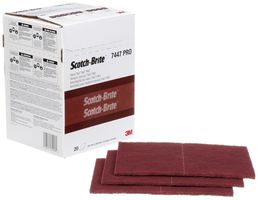 Vliespad 3M Scotch-Brite 7447 PRO 158×224mm Aluminiumoxid (A) P360 (VFN)