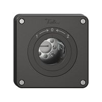 Schwenktaster NEVO, ohne Zylinder, KS, 1->0<-2, schwarz