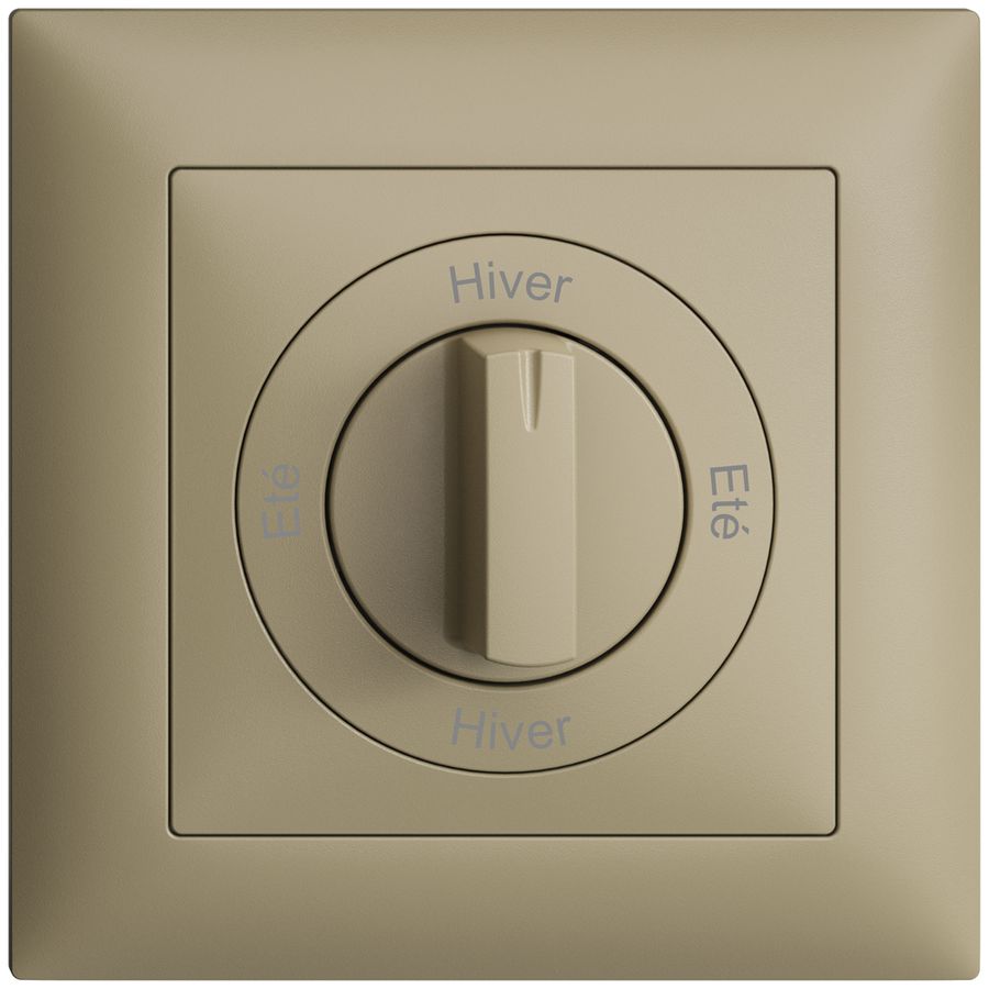 Frontset Eté-Hiver-Eté-Hiver EDIZIOdue 88×88mm sand