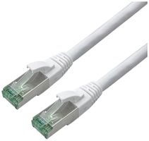 Câble patch RJ45 ROLINE RM cat.6A S/FTP AWG26 TPE blanc 1.5m