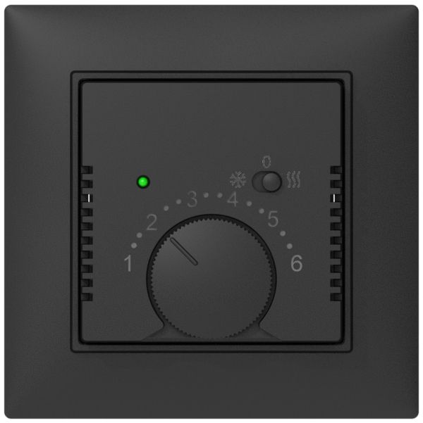 UP-Temperaturregler ABB SIDUS B Heizen/Kühlen mit Schalter, anthrazit