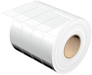 Kabelmarkier-Etikette WM THM WO für Ø6.1…13.7mm 62mm Vinyl weiss