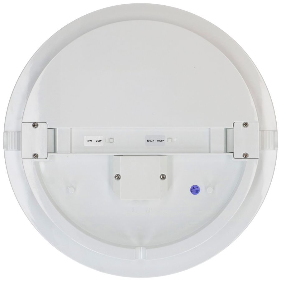 Plafonnier/applique LED MAX HAURI FLAT CCT 33 25W 3000/4000K IP54 bc