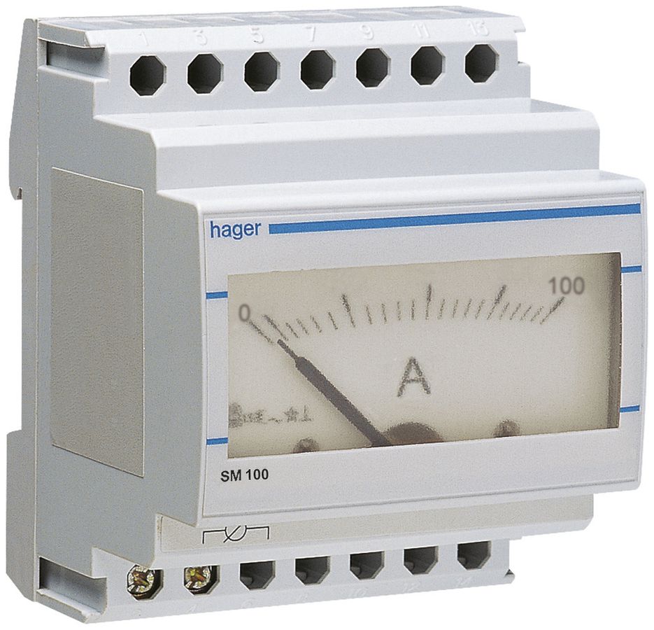 EB-Amperemeter Hager 0…100A